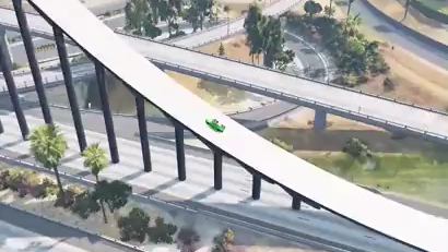 Cars vs Huge Ramps