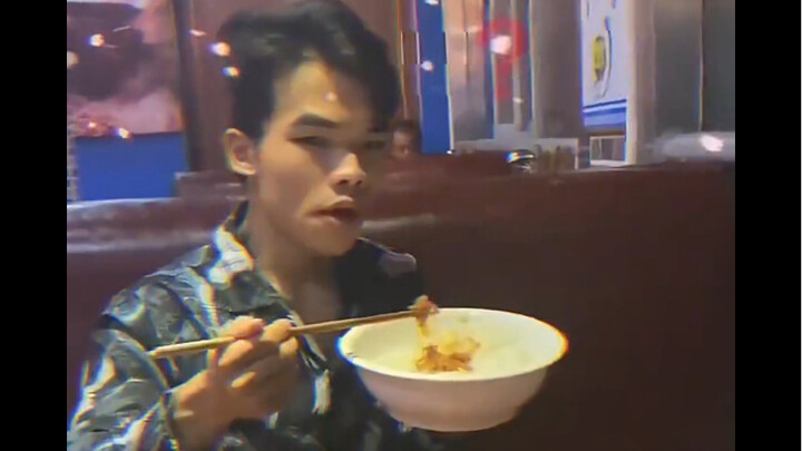 The moment he shook his head—so freaking cool!