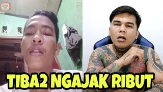 Berani sekali ngajak ribut Gogo Sinaga, auto kena mental || Prank Ome TV