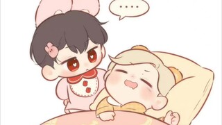 睡美蕉要兔兔的吻才会睡醒来~图源：枣波波