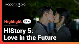 I'm obsessed with the way they keep going back for more kisses in "HIStory5: Love in the Future"😍