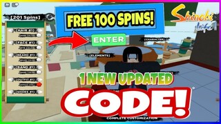 *NEW* UPDATED CODES in SHINOBI LIFE 2! Free 100 Spins [ ROBLOX]