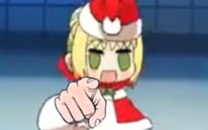 Nero's Christmas song padoru rotates, 30 minutes loop