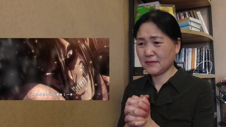 Eren finally shoulders the giant stone! Mom is totally pumped [13th reaction]