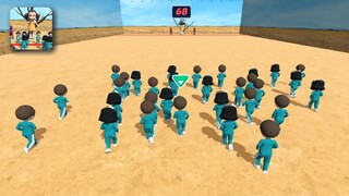 Squid Game Jail People 3D Mobile Gaming Update Gameplay