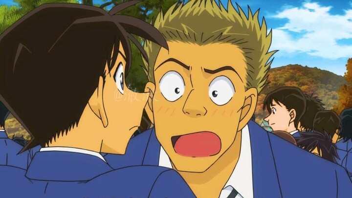 Shinichi: "It's convenient to switch back and forth between Conan"