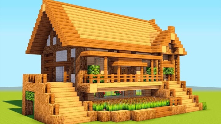 [Minecraft] Làm thế nào để xây dựng một căn nhà sinh tồn vừa đơn giản lại độc đáo?