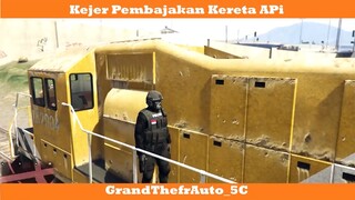 Pak polisi kejer pembajak kereta api !