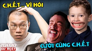 Nhịn không đi vệ sinh, Ăn Quá No và 10 cái C.H.Ế.T "KHÓ ĐỠ" của các VĨ NHÂN - C.hế.t cũng khác người