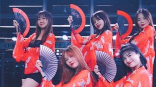 [Quansheng Dance Studio] Sexy fan dance "Huatian Mistake" Chinese style jazz choreography