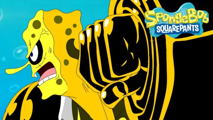 Spoof animation of One-Punch Man and SpongeBob SquarePants