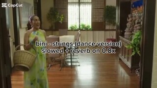 bini - strings (dance version) (slowed + reverb on 0.8x)