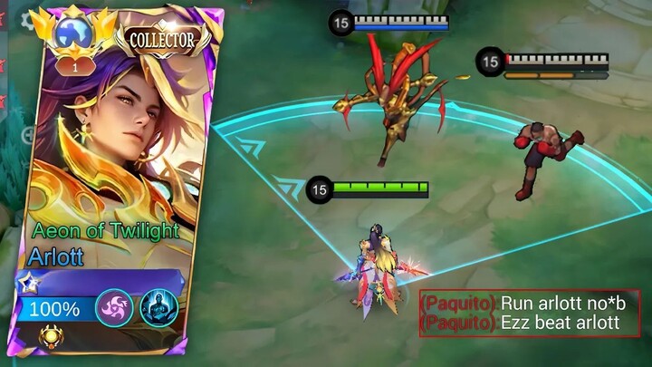 GLOBAL ARLOTT VS SUN & PAQUITO!  USE THIS SECRET TRICK TO BEAT THEM - MLBB