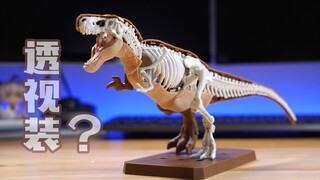 MG恐龙？霸王龙也玩透视装？万代  霸王龙 拼装模型【评头论足】