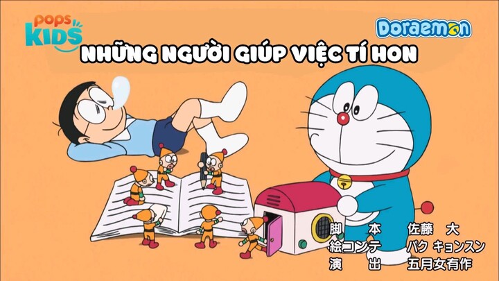 [S12] Doraemon - Tập 616 - Những Người Giúp Việc Tí Hon ( Lồng Tiếng )