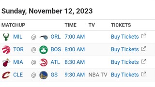 NBA Picks l November 12, 2023 l Philippine Time | Pinoy Silent Picks