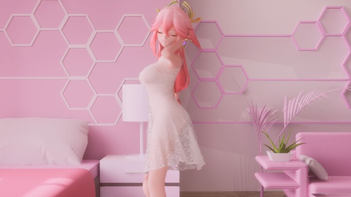 [4K/MMD/Cloth Solution/Yae Shenzi] Hidup ini tidak mudah, rubah tampil