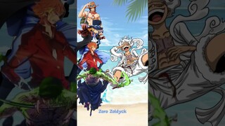 Zoro, Sanji, Sabo & Ace vs One Piece || #whoisstrongest #luffy #zoro #shanks #onepiece #shorts