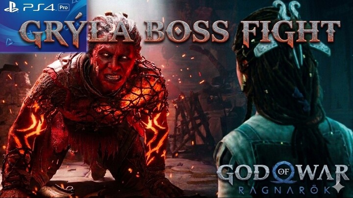 ATREUS & ANGRBODA MELAWAN GRYLA! Pertarungan Epik Melawan Nenek Raksasa | God of War Ragnarök PS4 Pr