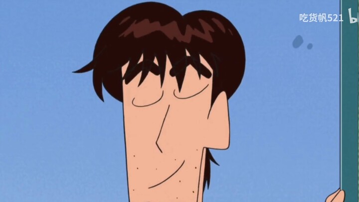 Hiroshi Nohara yang curiga dia bangun dengan cara yang salah10