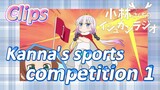 [Miss Kobayashi's Dragon Maid] Clips | Kanna's sports competition 1