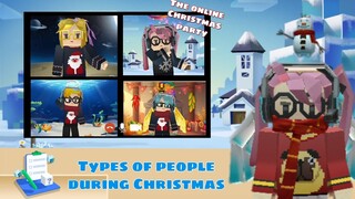 Types of people during Christmas #BGTube #creativity
