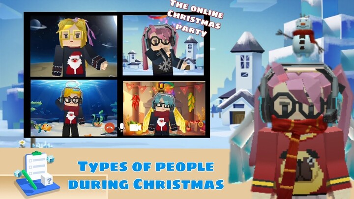 Types of people during Christmas #BGTube #creativity