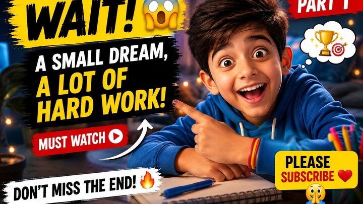 WAIT FOR IT 😱 | A Small Dream, A Lot of Hard Work ❤️”