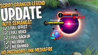 Script Skin Granger Legend Full Efeect No Password Patch Terbaru | Mobile Legends
