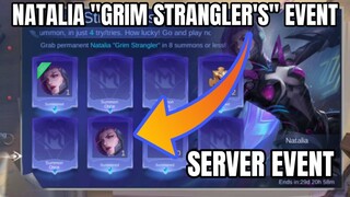 Natalia "Grim Strangler's" Summon Pattern Event | Server Event To Get Skin | MLBB