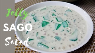 Jelly Sago Salad | Jelly Sago Dessert | Tapioca Dessert Met's Kitchen