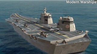 Modern Warships: ROKS-CVX gameplay.