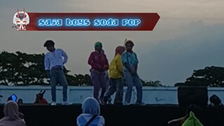 cosplay perform saja boys soda pop
