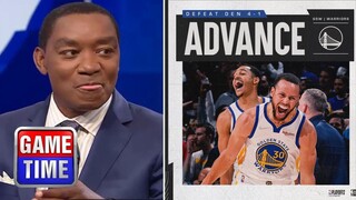 NBA GameTime reacts to Warriors take down Nuggets 4-1 in the series to advance in the NBA Playoffs