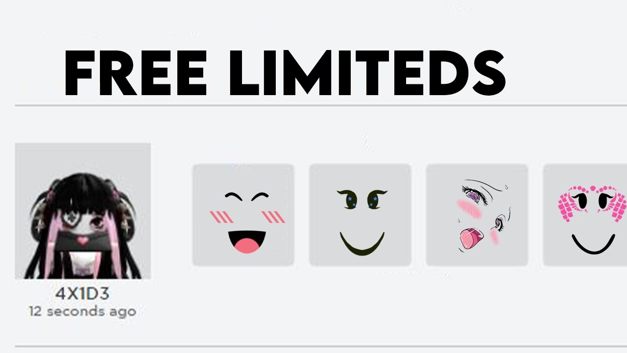 NEW FREE KAWAII FACE ON ROBLOX 🤩 