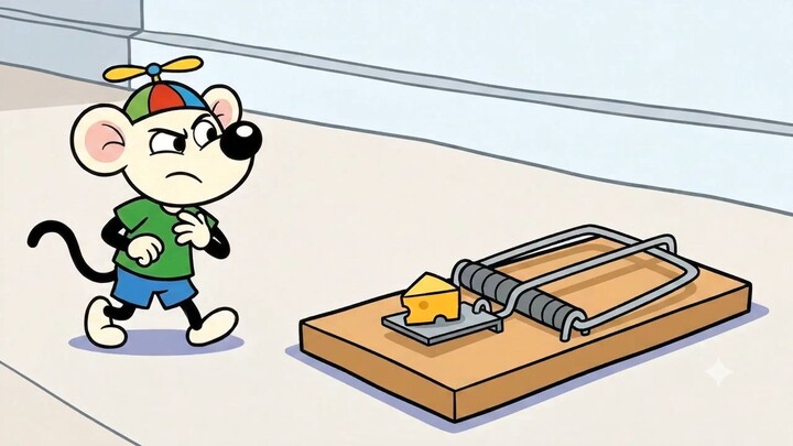 Rato Ronildo Doodle  – A Armadilha do Queijo