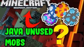 How to get Minecraft Java's Unused Mobs in Bedrock