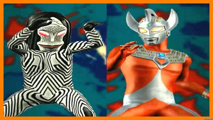 Ultraman Fighting Evolution 2 (Dada) vs (Ultraman Taro) 1080p HD