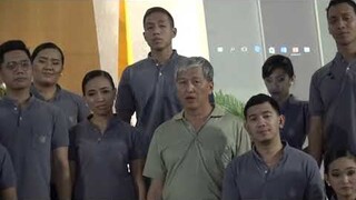 Prayer of St.  Francis of Assisi (rehearsal) -- Philippine Madrigal Singers