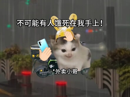 什么也不能阻止我送外卖