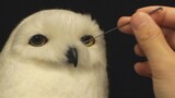 [DIY]Making Hedwig in <Harry Potter> with 1000 grams of wool