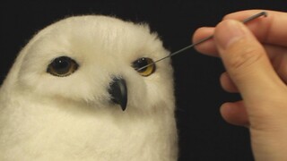 [DIY]Making Hedwig in <Harry Potter> with 1000 grams of wool