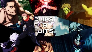 Jujutsu Kaisen Clips For Edits | 1080p Link in Desc.