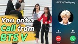 Phone call from V of BTS [DCTVGO]