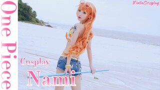 [Cosplay] [One Piece] Băng hải tặc Mũ Rơm Hoa tiêu Nami | Vua Hải Tặc