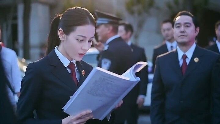 Dilireba's "Elite Prosecution" finished filming, a section of the original voice line was exposed, i