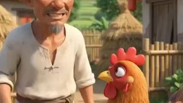 😂 बूढ़े बाबा और चालाक मुर्गे की मजेदार कॉमेडी 🤣🐓 #Funny #Comedy