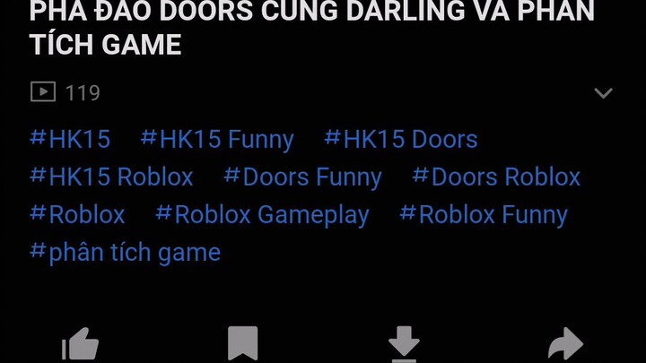 Hk15,darling và jinozzz chơi rô bờ lốc doors