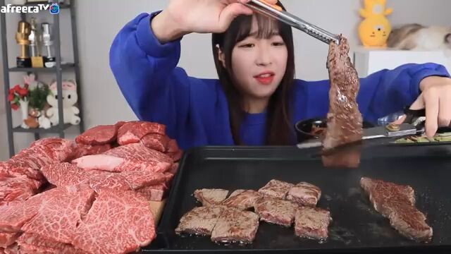 Meat Korean mukbang Yummy Creamy