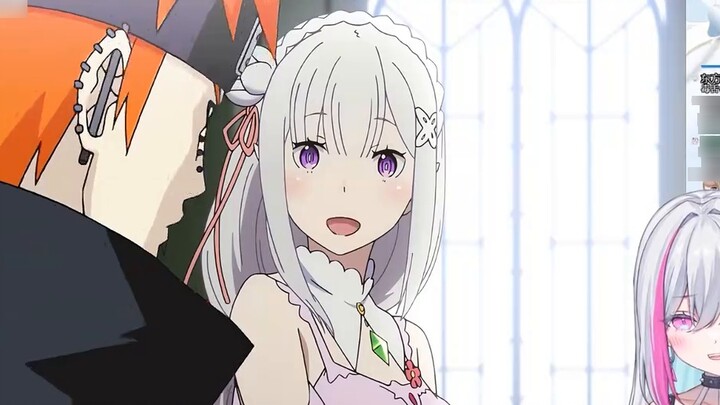 A Japanese V who understands the memes well reads "Re:Pein: Life in a Different World from Zero!!! [